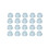TOP-MAX 20PCS Rubber Soft Pads Chair Feet Protector Stopper Protector Pads (Large) 1
