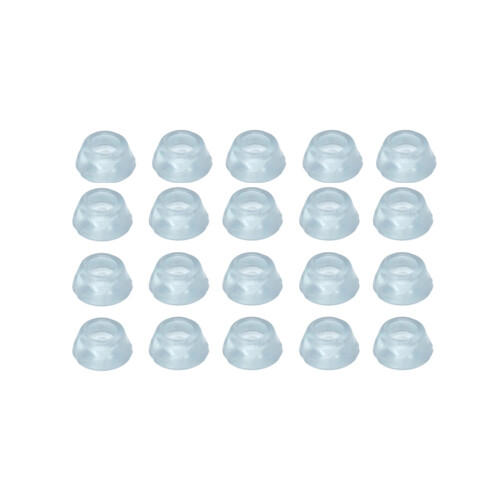 TOP-MAX 20PCS Rubber Soft Pads Chair Feet Protector Stopper Protector Pads (Large)
