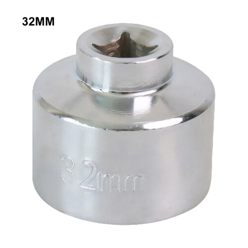 (32MM) 6-Point Socket Replacement Low Profile Wrench Durable Tool Quick Oil 1