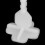 100Pcs Tile Leveling System Wall & Floor Spacers, PP, 6.5x3.2cm 15