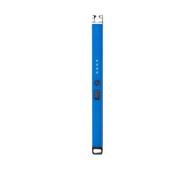 Szélálló, lángmentes, újratölthető USB öngyújtó, kompatibilis otthoni/konyhai/grilles/kemping eszközökkel, biztonságos gombbal
