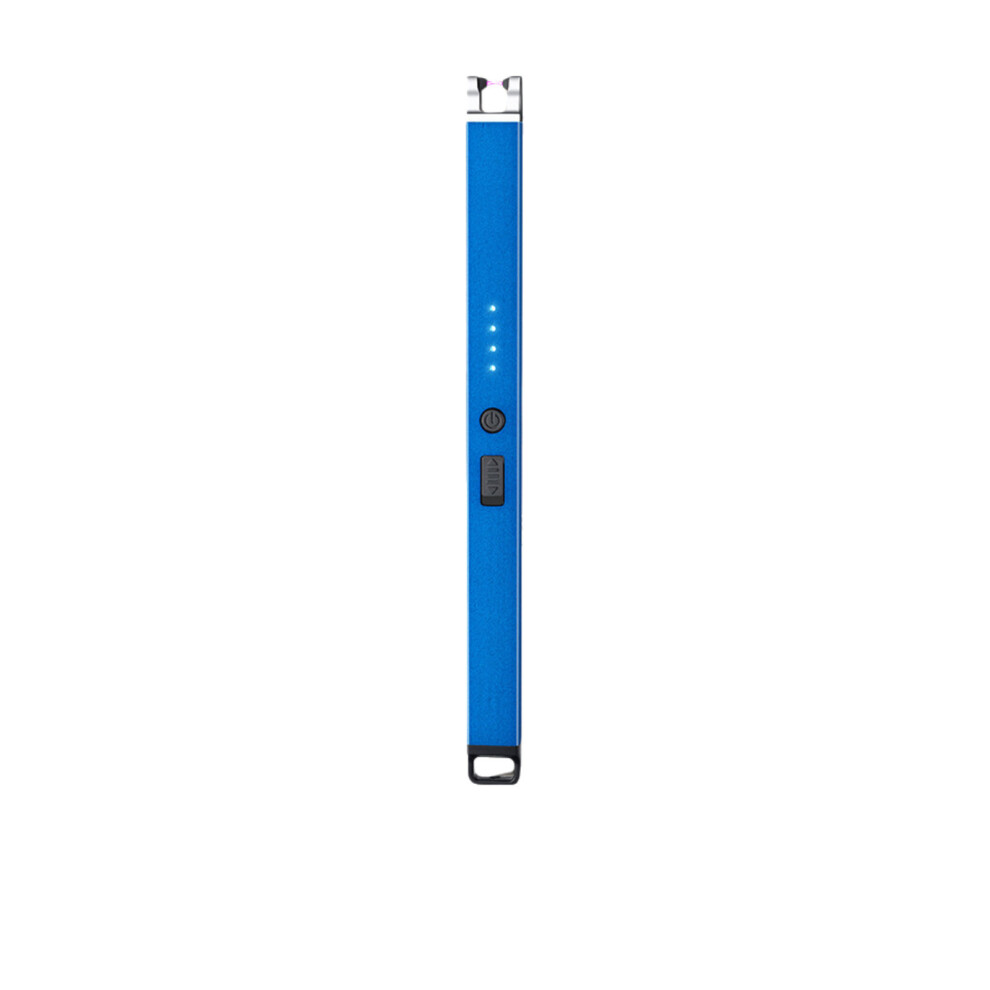 Windproof Flameless USB Rechargeable Lighter, Compatible with Home/Kitchen/Grill/Camping, Safe Button
