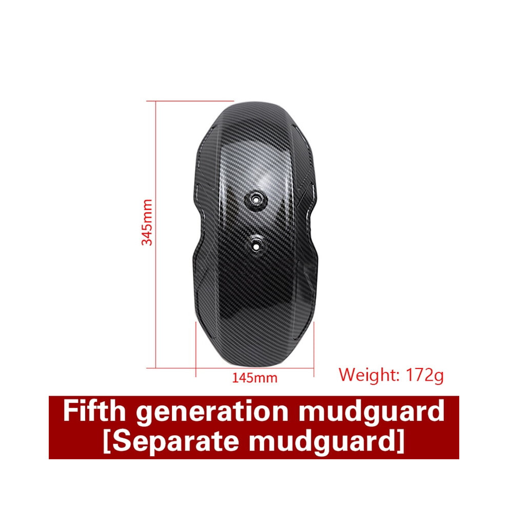 Motorcycle Fenders Carbon Fiber Textured Fenders Electric Vehicle Fenders Universal Carbon Fiber 9489952954783
