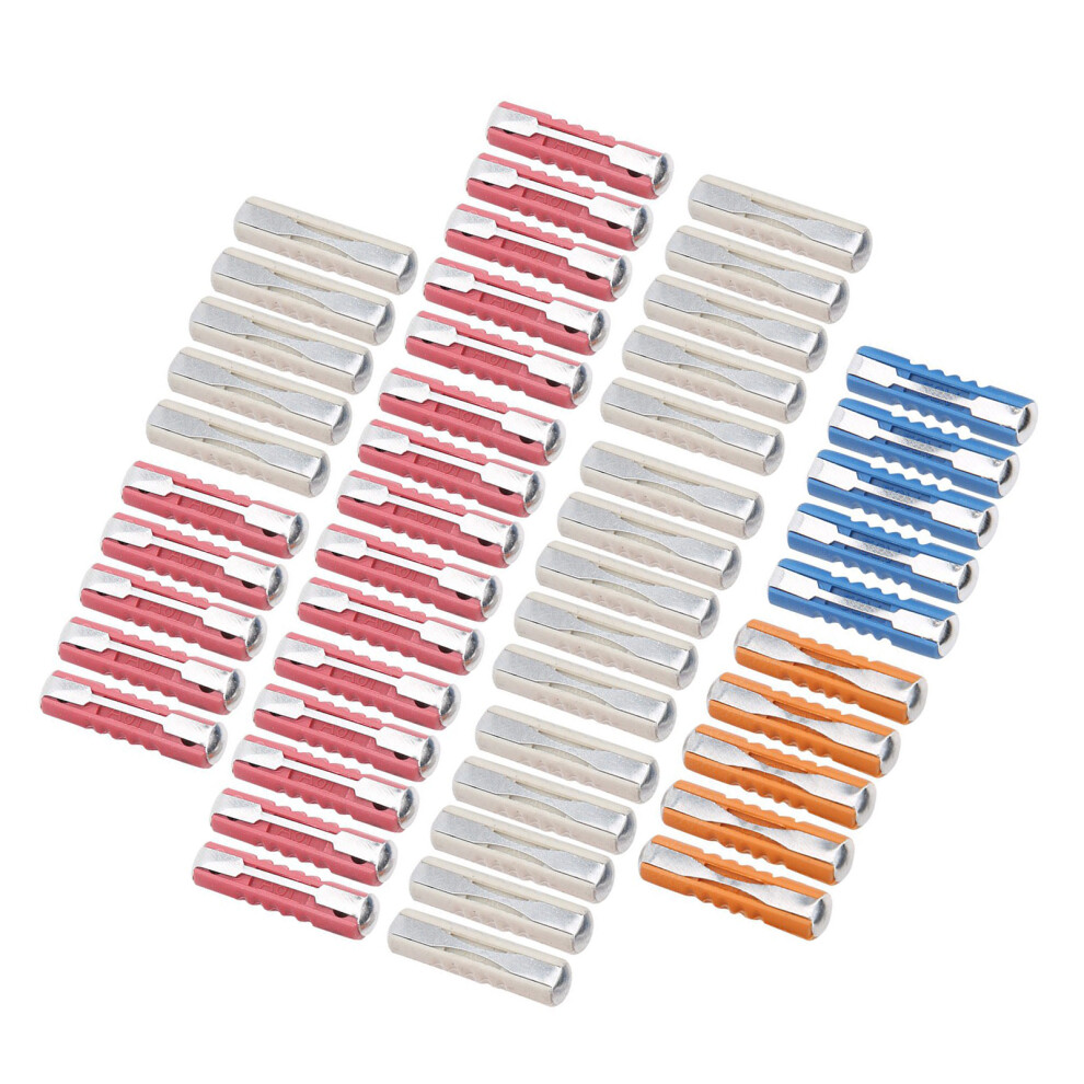 Torpedo Fuse Kit 50Pcs European Cars Orange/White/Red 7293282120686