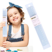 Kreatives, transparentes Lineal in Gelfarben, 7,9 Zoll (ca. 20 cm) langes Kunststofflineal zum Quilten und Nähen, kleines Lineal, mm-Lineal