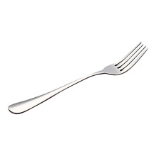 Gafler i rustfritt stål, speilpolert, kraftig servise til restaurant, hotell, hjem, kjøkken, slitesterkt matkvalitet, 18 10 middagsgafler