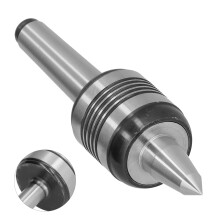Revolving Slot Live Center MT2-5 Tailstock Tool for Lathe and Woodworking Uses