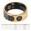 Smart Ring 20 mAh Größe 9 Gold IP68 Touch-Display 2