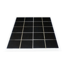 Panneau solaire 3W 5V en silicium polycristallin, étanche, portable, compatible avec éclairage public, lampe de jardin, ventilateur et pompe.
