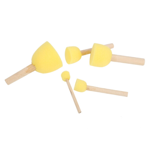 39-Piece Sponge Art Brushes for Kids