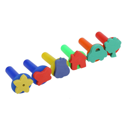 39-Piece Sponge Art Brushes for Kids 1