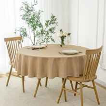 Slubby Textured Waterproof Tablecloth, Wrinkle-Free, 52x60", Slate Blue – Compatible with Kitchen & Dining Room