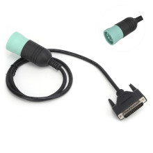 Truck Diagnostic Cable 9Pin Female to 25Pin Male J1939, 1m