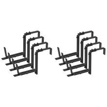 8 Verstellbare Pflanzkastenhalterungen (6 Bis 12,5 Zoll) für Blumenkastenhalter, Fensterkästen, Pflanzkübel, Haken, Wand