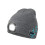 Bluetooth LED-muts met ingebouwde koptelefoon en 1