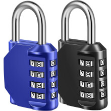 4-Digit Combination Padlock for Lockers and Storage (2