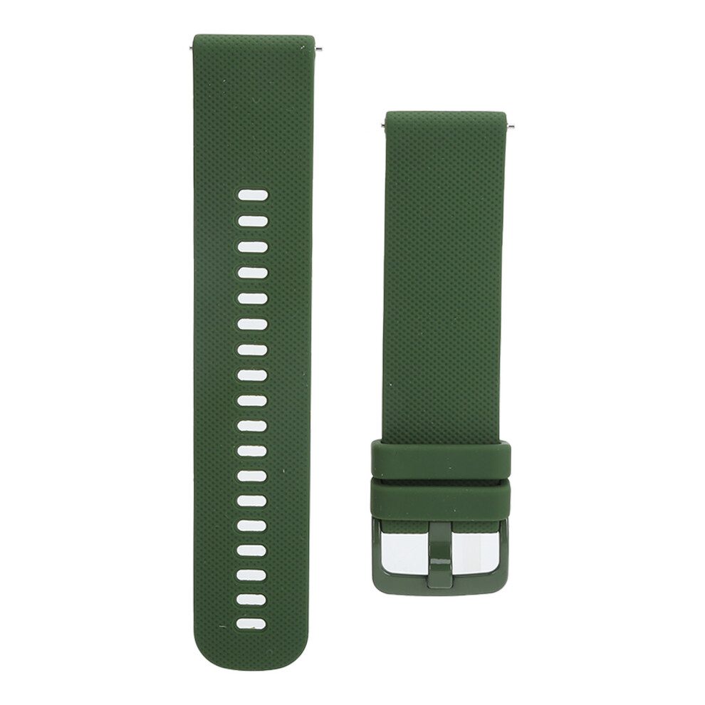 Silicone Watch Band Strap For 42Mm/40Mm Smartwatches, Green 5071391720926