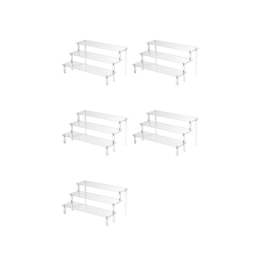 5X Acrylic Lifting Display Stand 3-Layer Perfume Tissue Display Stand Character Model Display Stand Dessert Rack 4712133642397