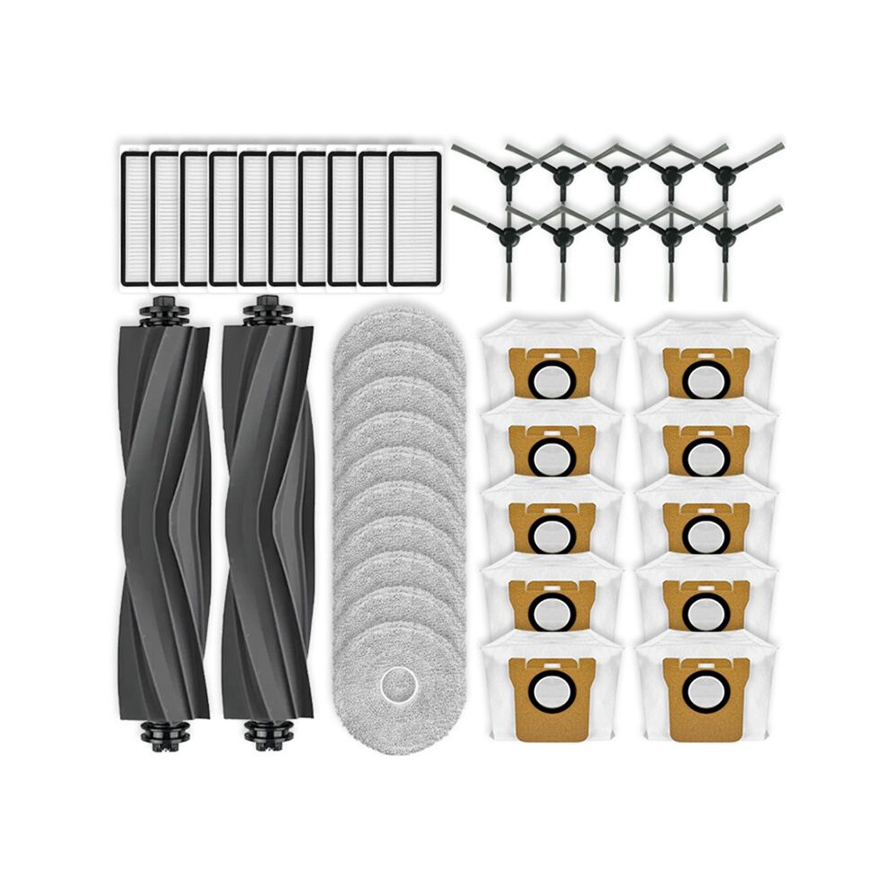 For Bot L20 Ultra / L30 Ultra / X20 Pro Accessories Main Side Brush Mop Cloth Hepa Filter Dust Bags Parts 6034032796628