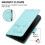 () Case For Honor X8d PU Leather FLIP COVER Card Holder Wallet RFID Blocking 3