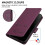 () Case For Honor X8d PU Leather FLIP COVER Card Holder Wallet RFID Blocking 4
