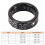 Schwarzer Smart-Ring 20mAh IP68 Touchscreen Fitness-Tracker 2