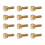 50 Copper Knurled Thumb Screws Round Head 8