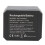 3-Channel Battery Charger Set for Action Camera, Black, 4.35V 7