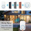 Wireless Doorbell 300M Waterproof Plug-in White 2