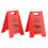 6er-Pack Katzen-Vomit-Schild - Plastik, Rot, 10,3 x 7 cm 14
