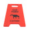 6er-Pack Katzen-Vomit-Schild - Plastik, Rot, 10,3 x 7 cm 11