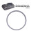 GRIII graue Aluminium-Ringkappe - GN-1 Ersatzteil 8