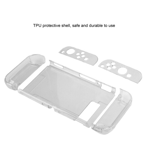 Transparent TPU Switch Protective Case Cover Kit for Switch 1