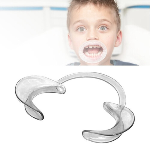 Retrator labial e de bochecha autoclavável (6 peças) 1