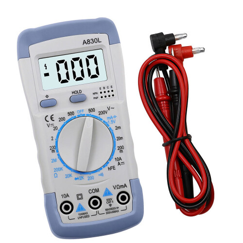 Multimeter Tester, Voltmeter Auto Ranging Ohmmeter Voltages Resistance Continuitys NCV Live Tester 1