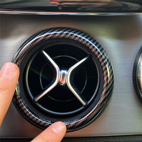 Car Air Conditioner Vent Outlet Trim Ring A/C Vent Panel Cover for   A Class 2013-2018 2