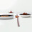 OUNONA24 τεμάχια Βάση για chopsticks, βάση για κουτάλια, επιτραπέζια βάση για chopsticks σε 8