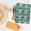 Zipper Pouch Book Cover Polyester Lightweight with Handle 4