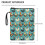 Zipper Pouch Book Cover Polyester Lightweight with Handle 8