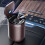 Fireproof Car Ashtray Brown Stainless Steel Odor-Proof 6