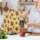 Sunflower Pattern Dustproof 15.94"H x 9.45"L x 7.28"W Kitchen Accessories Durable Multifunctional Protective Case for Kitchen Use 3