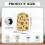 Sunflower Pattern Dustproof 15.94"H x 9.45"L x 7.28"W Kitchen Accessories Durable Multifunctional Protective Case for Kitchen Use 6