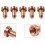 5pcs Plasma Cutting Diffuser 9-8210 Nozzles Torch Copper For SL60- 4