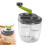Manual Hand Chopper with Container for Quick, Quiet Onion & Veg Chopping – Compatible with Standard Kitchen Tools 2