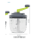 Manual Hand Chopper with Container for Quick, Quiet Onion & Veg Chopping – Compatible with Standard Kitchen Tools 3