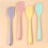 Scrapers Pan Scraper Silicone Rubber Pancake Spatula with Handle for Cooking Kitchen Baking Accessories 5
