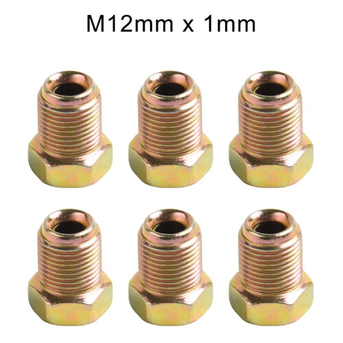Brake Pipe Fitting Union Kit Metric M121 6 pcs 1