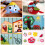 OUNONA Felt Sheets Assorted Colors 20 pcs 3