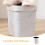 White Plastic Trash Can with Stable Structure for Home Use Modern Kitchen Rubbish Bin 7