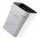 White Plastic Trash Can with Stable Structure for Home Use Modern Kitchen Rubbish Bin 8